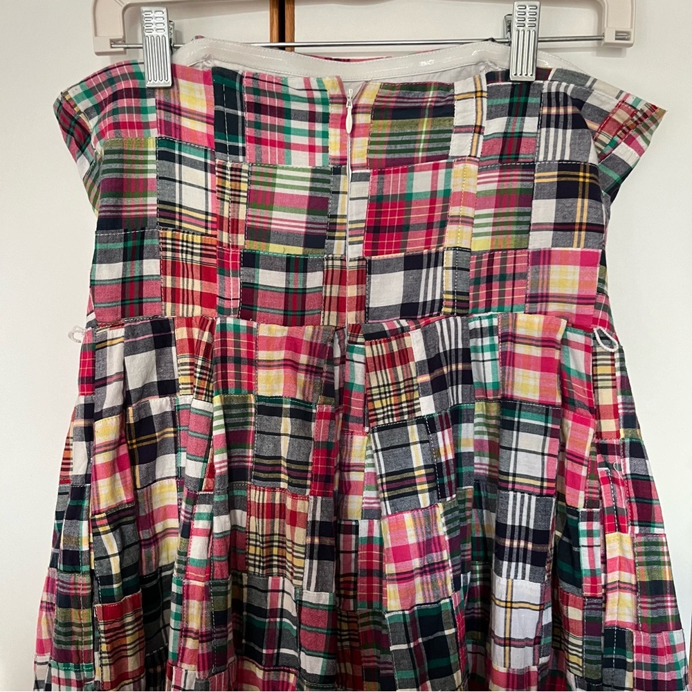 Tommy Hilfiger Plaid Strapless Dress Sz 6 - Picture 6 of 12